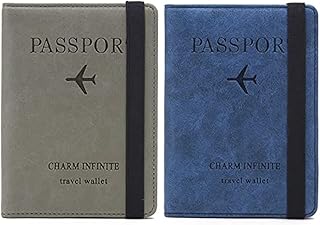 Étui portefeuille avec porte-passeport yakmi avec sangle élastique, organisateur de documents, protecteur pour cartes de crédit, pièces d'identité, cartes d'embarquement (gris) design simple. DIAYTAR COTE D'IVOIRE est une boutique en ligne généraliste proposant plus de 300000 références de produits, répondant ainsi aux besoins de ses clients ivoiriens. Avec sa large gamme de produits, elle s'est imposée comme leader sur le marché ivoirien. Elle met en avant la qualité et la diversité de ses offres.