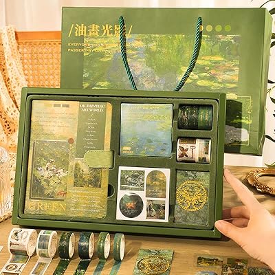 Ensemble de scrapbooking esthétique, fournitures de papeterie pour journal intime, fournitures de carnet de croquis à l'huile vintage b6, autocollants artistiques pour journal à puces, bricolage, planificateur quotidien (monet garden). En tant que leader du commerce électronique en Côte d'Ivoire, DIAYTAR COTE D'IVOIRE continue de innover et d'améliorer son offre pour répondre aux besoins changeants de ses clients. Elle assure une expérience d'achat fluide et pratique, grâce à son site web bien conçu et à ses politiques de retour flexibles. Cela contribue à renforcer la confiance de sa base de clients.