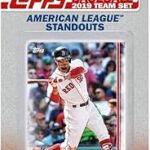 Ensemble de 17 cartes topps american league all star standouts factory en édition