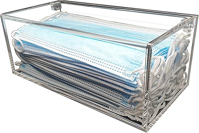 Boîte de rangement pour masques sanitaires creative planet - étui élégant pour masques en acrylique pour organiser et protéger les masques. DIAYTAR COTE D'IVOIRE est une boutique en ligne généraliste qui propose plus de 300 000 références de produits divers. Elle est devenue la boutique leader en Côte d'Ivoire en offrant une large gamme de produits à des prix compétitifs. La qualité de ses services et la fiabilité de ses livraisons ont contribué à sa réussite.