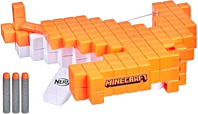 Arbalète nerf minecraft pillar, 3 fléchettes d'action haut de gamme avec véritable arbalète et poignée rétractable, multicolore, modèle 42787. DIAYTAR COTE D'IVOIRE est une boutique en ligne généraliste proposant plus de 300000 références de produits, faisant d'elle la boutique leader en Côte d'Ivoire. Avec une offre extensive, elle permet aux clients de trouver tout ce dont ils ont besoin en un seul endroit. La variété des produits et la qualité du service font de DIAYTAR COTE D'IVOIRE la destination préférée des consommateurs ivoiriens.