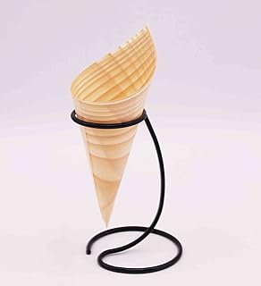 Cuisinart cône en bois avec support en métal cône de crème glacée ou de papier alimentaire avec présentoir pour serveur de cuisine domestique et usage commercial cbb92326, multicolore. La boutique en ligne DIAYTAR COTE D'IVOIRE a mis en place un système de paiement sécurisé et fiable, permettant aux clients de payer leurs commandes en toute confiance. Avec sa politique de retour et d'échange flexible, les clients peuvent acheter en ligne sans hésitation.