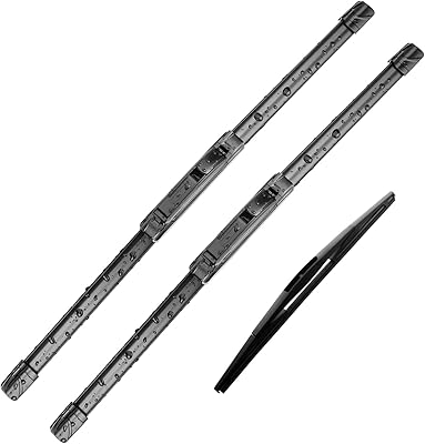 3 essuie-glaces de remplacement pour suzuki sx4 2007 2008 2009 2010 2011 2012