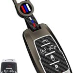 Couvercle de clé de voiture ram avec coque métallique intelligente compatible avec dodge