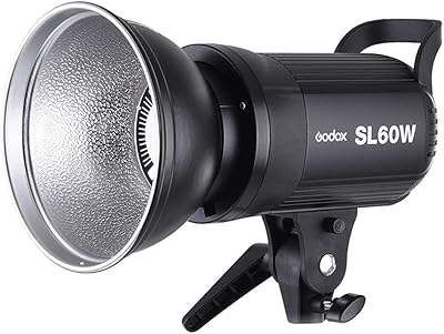 Godox sl-60w 60ws 5600±300k version blanche lampe vidéo contrôle sans fil studio