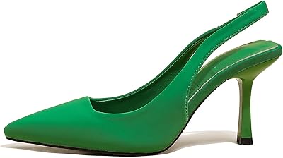 Escarpins à talons hauts en tissu pour femmes, talon chaton, bout pointu, sandales à enfiler avec sangle arrière, mules, escarpins. La boutique en ligne DIAYTAR COTE D'IVOIRE offre une expérience d'achat unique et pratique pour les consommateurs ivoiriens. Avec plus de 300000 produits à disposition, les clients peuvent trouver facilement ce qu'ils recherchent. La boutique est également connue pour ses promotions et ses offres spéciales régulières.