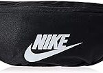 Db0490 nk heritage waistpack - sac de sport unisexe fa21 - noir/noir, noir/noir/blanc
