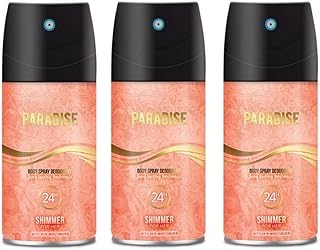 Paquet de 3 déodorants pour le corps biellatm paradise shimmer women avec hydratant pour la peau et fraîcheur longue durée 24 heures - 150 ml. DIAYTAR COTE D'IVOIRE est une boutique en ligne généraliste qui propose une large gamme de produits à ses clients, allant des produits de mode aux produits électroniques et aux articles de maison. Avec sa vaste sélection de produits, la boutique répond aux besoins de tous les consommateurs, qu'ils soient à la recherche de produits de base ou de produits de luxe. La boutique est également connue pour sa qualité de service, ses prix compétitifs et sa livraison rapide, ce qui en fait la boutique en ligne la plus populaire en Côte d'Ivoire.