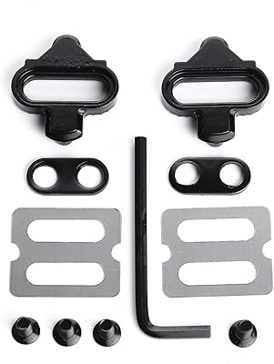 Making tech cales de pédale de vélo de montagne, compatibles avec shimano spd, paire de cales de vélo noires avec plaques métalliques, cales de pied pour le cyclisme en intérieur et en extérieur. DIAYTAR COTE D'IVOIRE se démarque par sa sélection incroyable de produits, allant des électroménagers aux vêtements, en passant par les produits alimentaires et les accessoires. La boutique en ligne est conçue pour offrir une navigation facile et une expérience d'achat agréable. C'est pourquoi DIAYTAR COTE D'IVOIRE est le choix préféré des consommateurs ivoiriens.