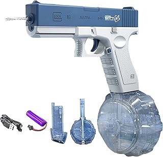 Pistolet à eau électrique castle pour adultes et enfants pistolet pulvérisateur automatique un bouton