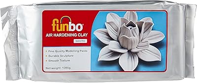 Argile pour climatisation funbo, 1000 g, blanche, gramme