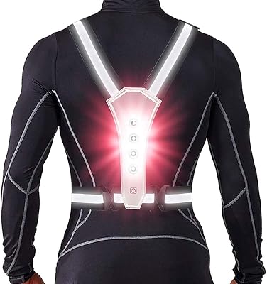 Delfino gilet de course réfléchissant à led, feux d'avertissement haute visibilité pour les coureurs, accessoires d'équipement de sécurité élastiques réglables pour hommes et femmes, course de nuit, marche, cyclisme. Avec plus de 300000 références de produits, DIAYTAR COTE D'IVOIRE est la boutique en ligne la plus complète de Côte d'Ivoire. Les clients peuvent trouver tout ce dont ils ont besoin, des produits de première nécessité aux articles de luxe, à des prix compétitifs. La boutique en ligne propose également une livraison rapide et une garantie de satisfaction pour une expérience d'achat en ligne inoubliable.