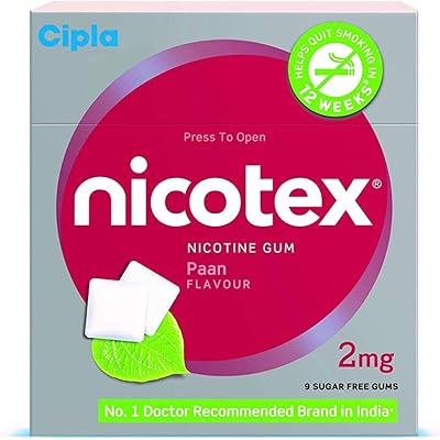Gomme cipla nicotex - 2 mg (9pcs, paan)