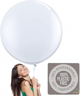 3 gros ballons ronds blancs de 36" extra épais en latex biodégradable extra épais pour baby shower, mariage, fête d'anniversaire. Avec plus de 300 000 références de produits, DIAYTAR COTE D'IVOIRE est la boutique en ligne la plus complète de Cote d'Ivoire. Elle propose des produits de toutes sortes, allant de l'électronique aux vêtements en passant par les produits alimentaires. Les clients peuvent faire leurs achats en toute confiance grâce à la qualité des produits et au service client de la boutique.