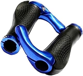 Poignées de guidon de vélo bicool poignées montagne en caoutchouc conception ergonomique