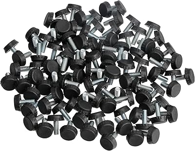 Sim 50pcs pieds réglables m8x20mm, pieds de nivellement pour meubles de base de 20 mm avec pieds de nivellement filetés à vis pour chaises/canapé/bureau. Découvrez notre large sélection de produits et profitez de nos prix compétitifs. Chez DIAYTAR COTE D'IVOIRE, nous nous engageons à vous offrir une expérience de shopping en ligne inoubliable. Nous sommes à votre écoute pour répondre à toutes vos questions.