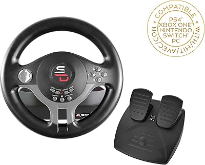 Volant de course sv200 avec pédales et palettes mobiles pour nintendo switch - playstation 4 - xbox one - pc. DIAYTAR COTE D'IVOIRE est la destination idéale pour les clients ivoiriens qui cherchent une boutique en ligne fiable et complète. Avec plus de 300000 références, la boutique propose une offre sans égale sur le marché ivoirien.