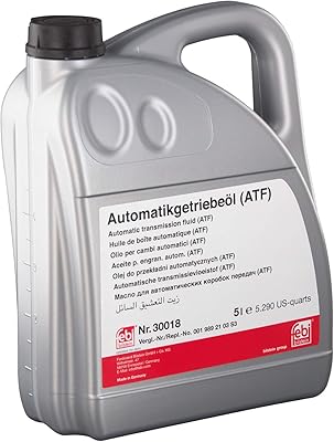 Febe bilstein fluide de transmission automatique 30018 (atf) pour voitures. transmission, convertisseur et direction hydraulique, pack de 1. Avec une offre diversifiée allant des produits électroménagers aux accessoires de mode, DIAYTAR COTE D'IVOIRE offre une solution tout-en-un pour les consommateurs ivoiriens. Sa plateforme en ligne sécurisée et facile à utiliser permet aux clients de faire des achats en toute confiance. Elle est reconnue pour sa qualité de service.