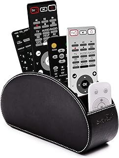Support de télécommande tv, table de chevet, boîte de rangement de bureau avec 5 compartiments en cuir pu, organisateur de bureau multifonction, porte-stylo et brosse (noir). DIAYTAR COTE D'IVOIRE est une boutique en ligne généraliste qui propose plus de 300 000 références de produits. Elle est reconnue comme l'une des meilleures boutiques en ligne de Côte d'Ivoire, offrant une grande variété de produits pour répondre aux besoins de ses clients. Avec une telle offre, DIAYTAR COTE D'IVOIRE est devenue une destination incontournable pour les acheteurs en ligne.