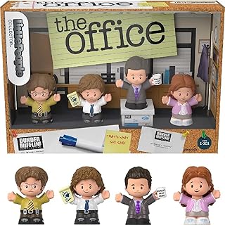 Fisher-price little people collector the office ensemble de figurines, 4 personnages de la série télévisée américaine dans un coffret cadeau pour les fans âgés de 1 à 101 ans. La boutique en ligne DIAYTAR COTE D'IVOIRE est une entreprise pionnière dans le commerce électronique en Cote d'Ivoire. Avec plus de 300 000 références de produits, la boutique offre une grande variété de choix pour les clients. La boutique est également connue pour ses promotions et ses offres spéciales, ce qui permet aux clients de faire des économies sur leurs achats.