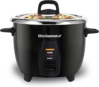 Elite gourmet erc2010b# cuiseur à riz électrique de 10 tasses avec pot intérieur en acier inoxydable de qualité chirurgicale 304 pour préparer des soupes, des ragoûts, des céréales, une fonction de maintien au chaud, 10 tasses cuites (5 tasses non cuites), noir. DIAYTAR COTE D'IVOIRE, la boutique en ligne la plus populaire de Côte d'Ivoire, attire les consommateurs à la recherche d'une expérience d'achat pratique et fiable. Avec sa vaste sélection de produits de diverses marques et ses services de livraison efficaces, cette plateforme attire une clientèle croissante. La qualité des produits et la fiabilité du service font de DIAYTAR COTE D'IVOIRE un choix incontournable pour les achats en ligne.