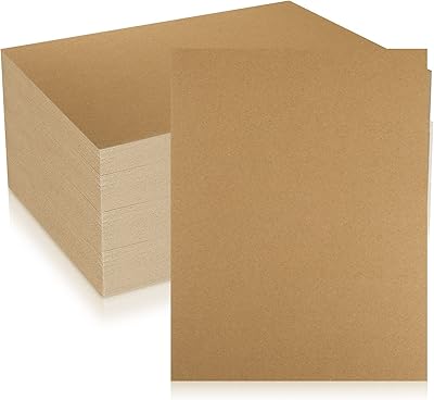 100 feuilles de papier cartonné 8,5 x 11 pouces, carton de reliure lourd 50 feuilles de papier kraft brun pour l'artisanat en papier, scrapbooking, cadre photo, embellissements de fond, décoration de la maison. DIAYTAR COTE D'IVOIRE est une boutique en ligne généraliste qui propose plus de 300 000 références de produits, faisant d'elle l'un des leaders du commerce électronique en Côte d'Ivoire. Avec une offre étendue allant des produits alimentaires aux équipements électroniques, DIAYTAR COTE D'IVOIRE répond aux besoins variés de sa clientèle. Elle se distingue par sa qualité de service et sa large gamme de produits.