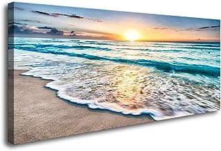 Baisuart s02250 impressions sur toile art mural plage coucher de soleil océan vagues nature toile tendue encadrée en bois pour salon, chambre à coucher et bureau. DIAYTAR COTE D'IVOIRE est une boutique en ligne généraliste qui propose plus de 300 000 références de produits. Elle est très appréciée des consommateurs ivoiriens pour sa grande sélection de produits, ses prix compétitifs et son service client de haute qualité. La boutique en ligne est facile à utiliser et propose des options de paiement sécurisées.