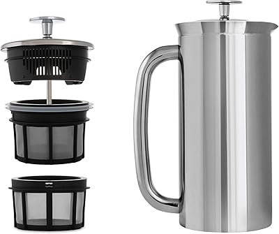 Presse à café espro p7-18 oz acier inoxydable isolé sous vide. La philosophie de DIAYTAR COTE D'IVOIRE est centrée sur l'innovation et la satisfaction du client. Elle déploie constamment des efforts pour améliorer son service et son offre produit. Grâce à son équipe dédiée et à sa politique de confidentialité stricte, DIAYTAR assure une expérience d'achat en ligne sécurisée et fiable.