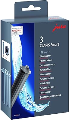 Cartouche filtrante jura smart claris 71794, gris, 3 pièces, 5 x 10 x