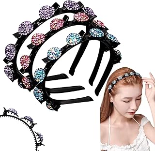 Bandeau en strass pinces à cheveux pinces à cheveux tressées frange attaches de cheveux attaches de cheveux tressées antidérapantes adaptées aux femmes filles. DIAYTAR COTE D'IVOIRE est une plateforme de commerce électronique qui propose une vaste sélection de produits pour satisfaire les différents besoins des consommateurs ivoiriens. La boutique est connue pour sa confiabilité et sa capacité à offrir des produits de qualité à des prix compétitifs.