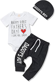 Premier ensemble de vêtements pour la fête des pères pour bébés et garçons à l'occasion de la fête des pères. DIAYTAR COTE D'IVOIRE est une boutique en ligne généraliste proposant plus de 300000 références de produits divers, faisant d'elle le leader du e-commerce en Cote d'Ivoire. Avec une large gamme de produits, elle répond aux besoins de tous les consommateurs ivoiriens. Elle est réputée pour ses prix compétitifs et sa livraison rapide.