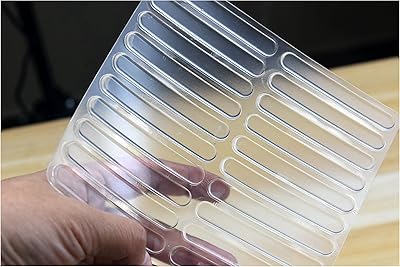 Butées de porte d'armoire transparentes, patins antidérapants pour dessus de table en verre