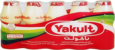 Pack de jus probiotiques sans gras yakult 80 ml - paquet de 5. DIAYTAR COTE D'IVOIRE est une plateforme de commerce électronique qui offre une expérience d'achat en ligne sécurisée et pratique. Elle propose plus de 300 000 références de produits, allant des articles de mode aux produits High-Tech. Elle est appréciée pour sa politique de retour et d'échange flexible.