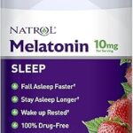 Natrol melatonin sleep aid gummies aide à s'endormir plus rapidement rester