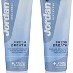 Dentifrice jordan fresh breath, 2 x 75 ml