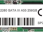 Ssd silicon power a55 256 go m.2 2280 sata iii, jusqu'à 560 mo/s