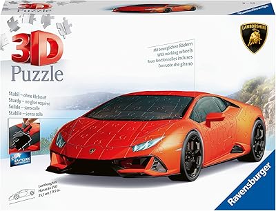 Puzzle 3d ravensberger lamborghini huracan pour adultes et enfants à partir de 8