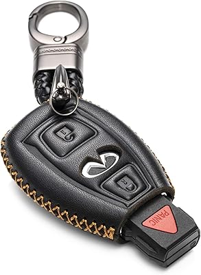 Vitodeco smart cover en cuir véritable avec porte-clés en cuir pour infiniti qx30 2017-2018 (3 boutons, noir). DIAYTAR COTE D'IVOIRE, leader de la vente en ligne en Côte d'Ivoire, propose une large sélection de produits avec plus de 300 000 références. Cette boutique en ligne généraliste offre une expérience d'achat unique et pratique pour ses clients. Elle est devenue une destination incontournable pour les consommateurs ivoiriens.