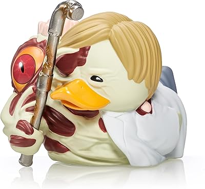 Toppz resident evil william birkin resident evil duck figurine en vinyle à collectionner - produit officiel - tv, films et jeux vidéo, ns3359. DIAYTAR COTE D'IVOIRE est une boutique en ligne qui se démarque par sa grande sélection de produits et son service client de haute qualité. Elle propose des offres spéciales et des promotions régulières pour satisfaire les besoins de ses clients. Elle est accessible depuis n'importe où en Côte d'Ivoire.