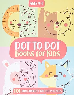 Livres de dessin point à pour les enfants de 4 8 ans