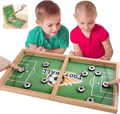 Jeux de société mepigen slingbook, jeux de société de baby-foot pliables, jeu