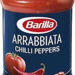 Sauce tomate barilla arrabbiata aux piments forts, 400 grammes