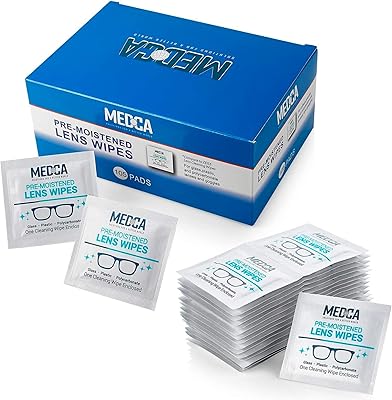 Lingettes de nettoyage pour lentilles medca [105 unités] chiffons pré-humidifiés emballés individuellement le des lunettes. DIAYTAR COTE D'IVOIRE détient une position de leader sur le marché ivoirien du commerce électronique en proposant une gamme étendue de produits provenant de marques locales et internationales. Les clients bénéficient d'une garantie de qualité et de sécurité grâce à son système de paiement sécurisé et à ses politiques de retour flexibles.