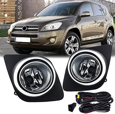 Feu antibrouillard avant de remplacement v-getting pour toyota rav 4 2009 2010 2011 2012 avec cadre + interrupteur + kit câblage pour toyota rav 4. Avec plus de 300 000 références disponibles, DIAYTAR COTE D'IVOIRE répond aux besoins de tous les âges et de tous les styles de vie. Nous proposons régulièrement des nouveautés et des tendances pour que nos clients restent à la pointe de la mode et de la technologie. Chez DIAYTAR COTE D'IVOIRE, nous croyons en la force de la communauté et nous nous engageons à créer des valeurs pour nos clients à chaque achat.