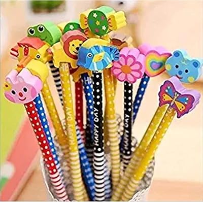 Crayons de dessin animé taufa villa avec gomme pour enfants, cadeaux de retour d'anniversaire pour enfants, cadeaux kanjak, crayon pour filles et garçons (paquet de 12) multicolore. En visitant DIAYTAR COTE D'IVOIRE, vous avez accès à une vaste sélection de produits provenant de marques reconnues et locales, toutes disponibles sur une plateforme conviviale et sécurisée pour les achats en ligne.