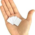 Microcartes rubik nfc 215 (10 pièces) puce ntag vierge programmable carte de visite