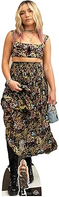 Cs956 florence pugh bo ho chic robe life carton avec petite découpe gratuite