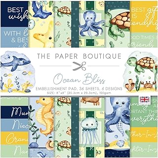 The paper boutique - ocean bliss - bloc d'embellissements. DIAYTAR COTE D'IVOIRE est une boutique en ligne généraliste qui propose plus de 300000 références pour répondre à tous les besoins de ses clients. Avec une large gamme de produits, elle offre une expérience d'achat unique et personnalisée. Leader en Côte d'Ivoire, DIAYTAR COTE D'IVOIRE est la destination idéale pour faire du shopping en ligne.