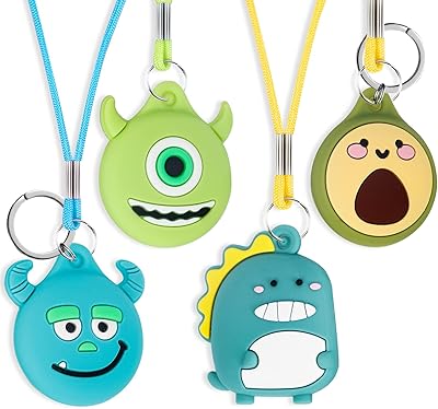 Collier pour enfants ertage avec bouchon réglable, étui de support airtag pour collier