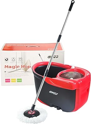 Ensemble de seaux de vadrouille magique ams super sweep : kit de nettoyage avancé des sols avec vadrouille en microfibre super absorbante, poignée extensible et seau amovible | 1 tête de vadrouille supplémentaire. DIAYTAR COTE D'IVOIRE se positionne comme leader du commerce en ligne en Cote d'Ivoire, en offrant une expérience d'achat en ligne sécurisée et pratique. Les clients peuvent naviguer facilement sur le site pour trouver leurs produits préférés. 